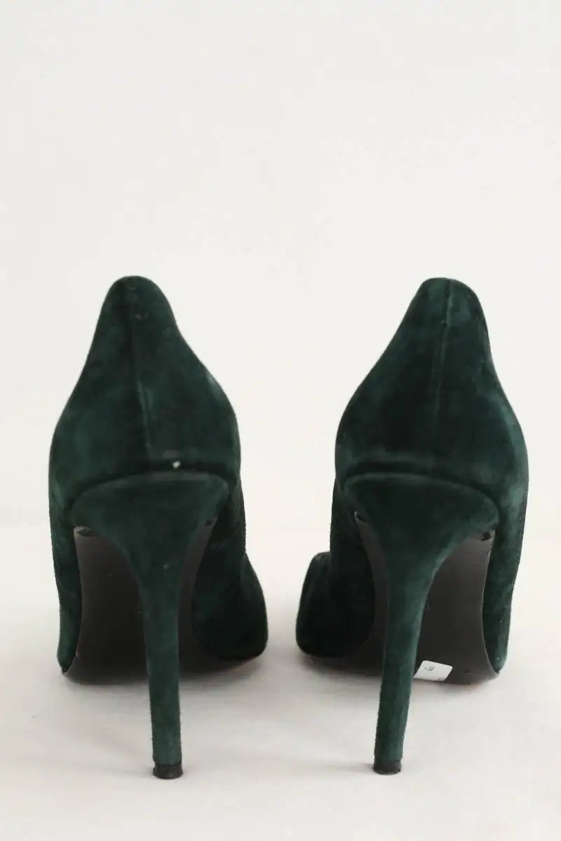 Talons The Kooples Vert en Daim