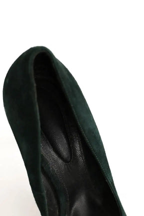 Talons The Kooples Vert en Daim