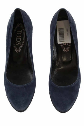 Talons Tod's Bleu en Daim
