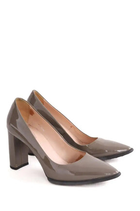Talons Tod's Gris en Cuir verni