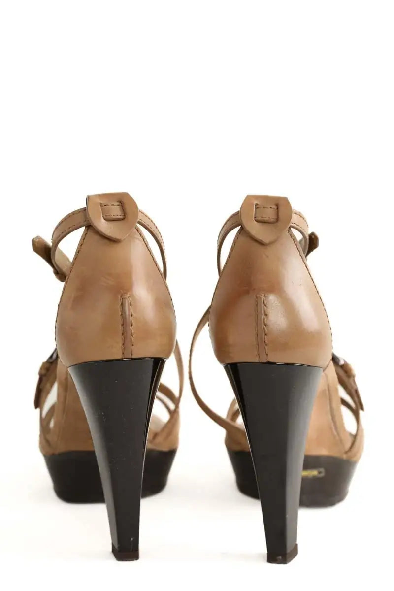 Talons Tod's Marron en Cuir