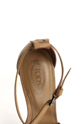 Talons Tod's Marron en Cuir