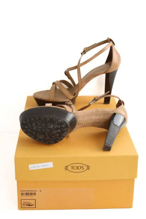 Talons Tod's Marron en Cuir