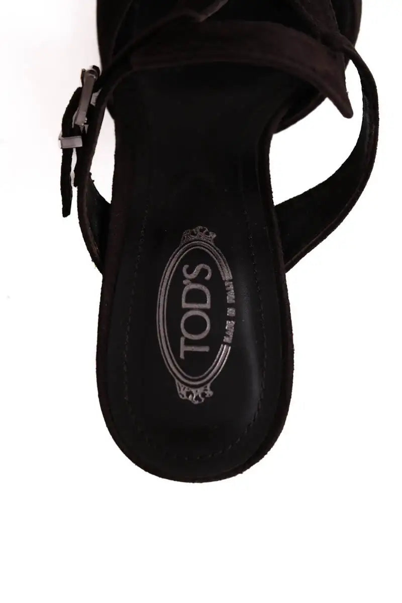 Talons Tod's Marron en Daim