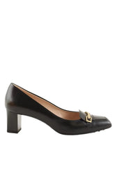 Talons Tod's Noir en Cuir, taille 38 - Seconde Main