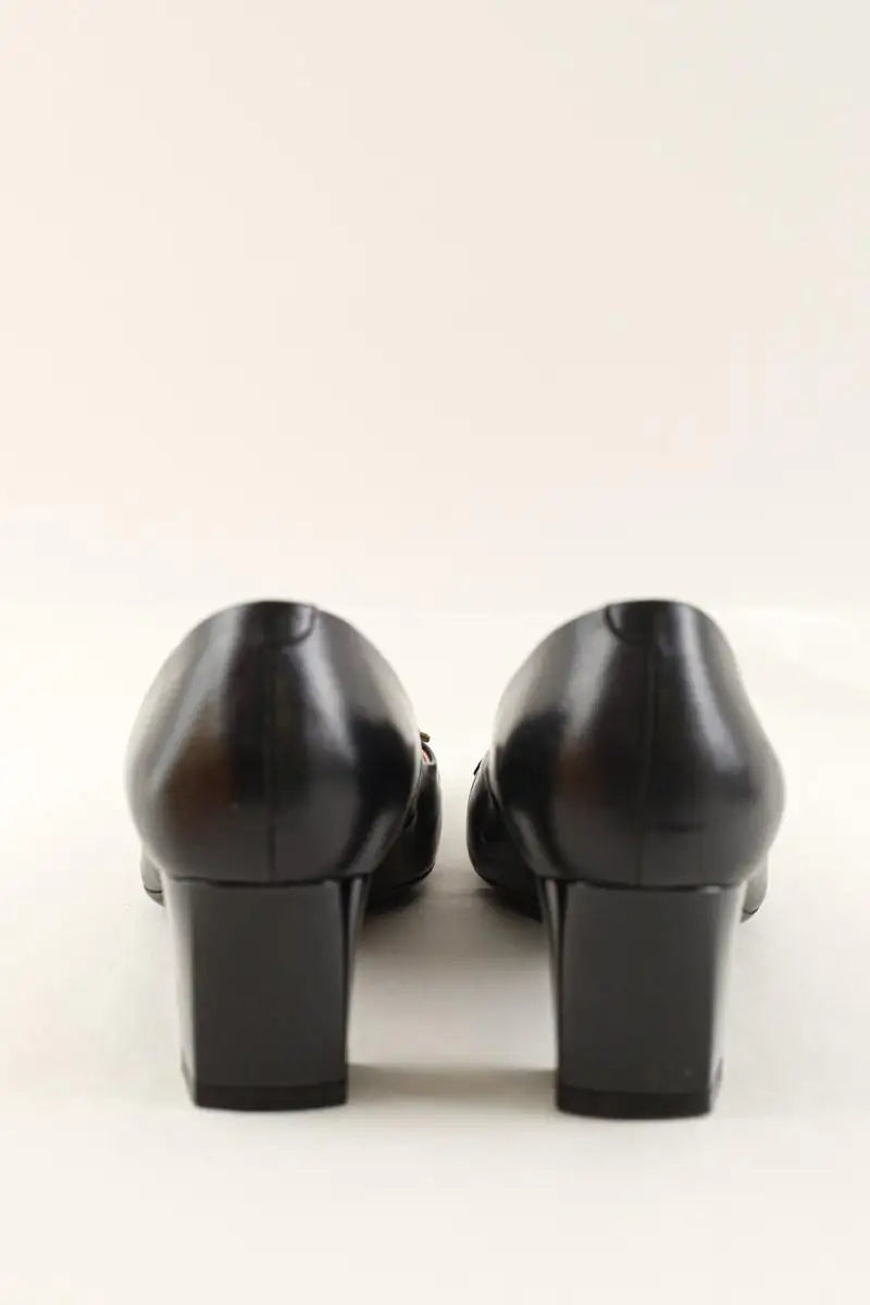 Talons Tod's Noir en Cuir