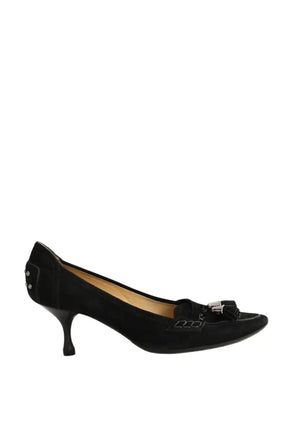 Talons Tod's Noir en Daim, taille 36 - Seconde Main