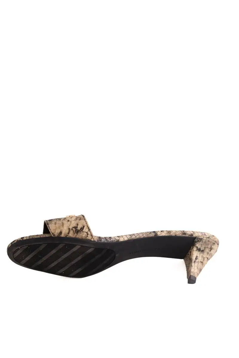 Talons Tommy Hilfiger Marron en Cuir