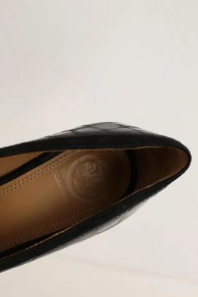 Talons Tory Burch Noir en Cuir
