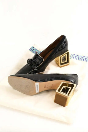 Talons Tory Burch Noir en Cuir