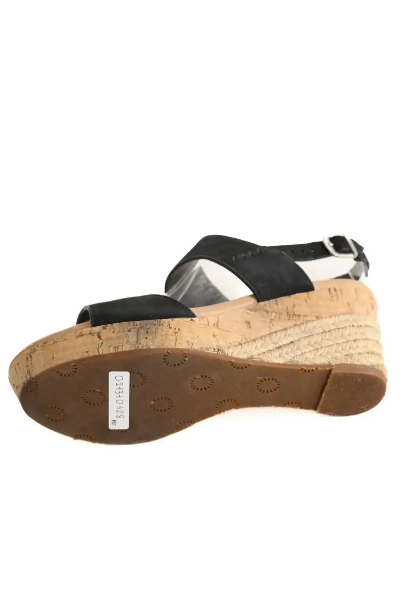 Talons Ugg Noir en Daim