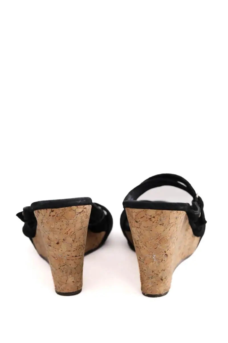 Talons Ugg Noir en Daim