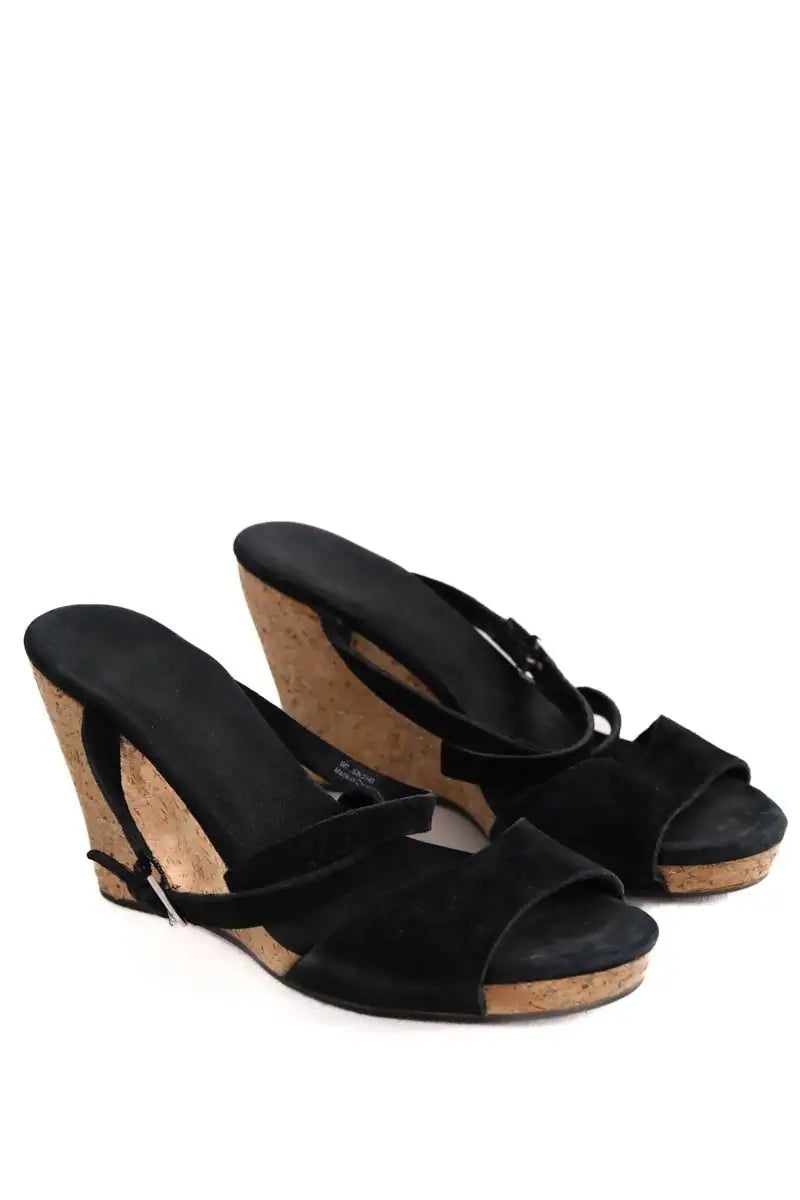 Talons Ugg Noir en Daim