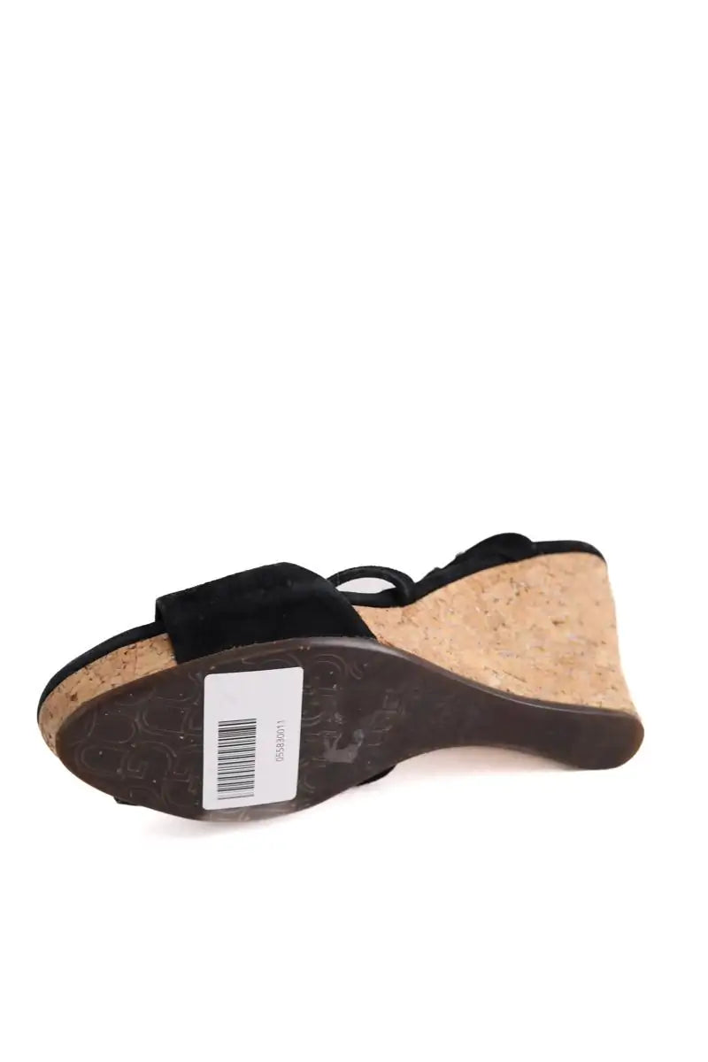 Talons Ugg Noir en Daim