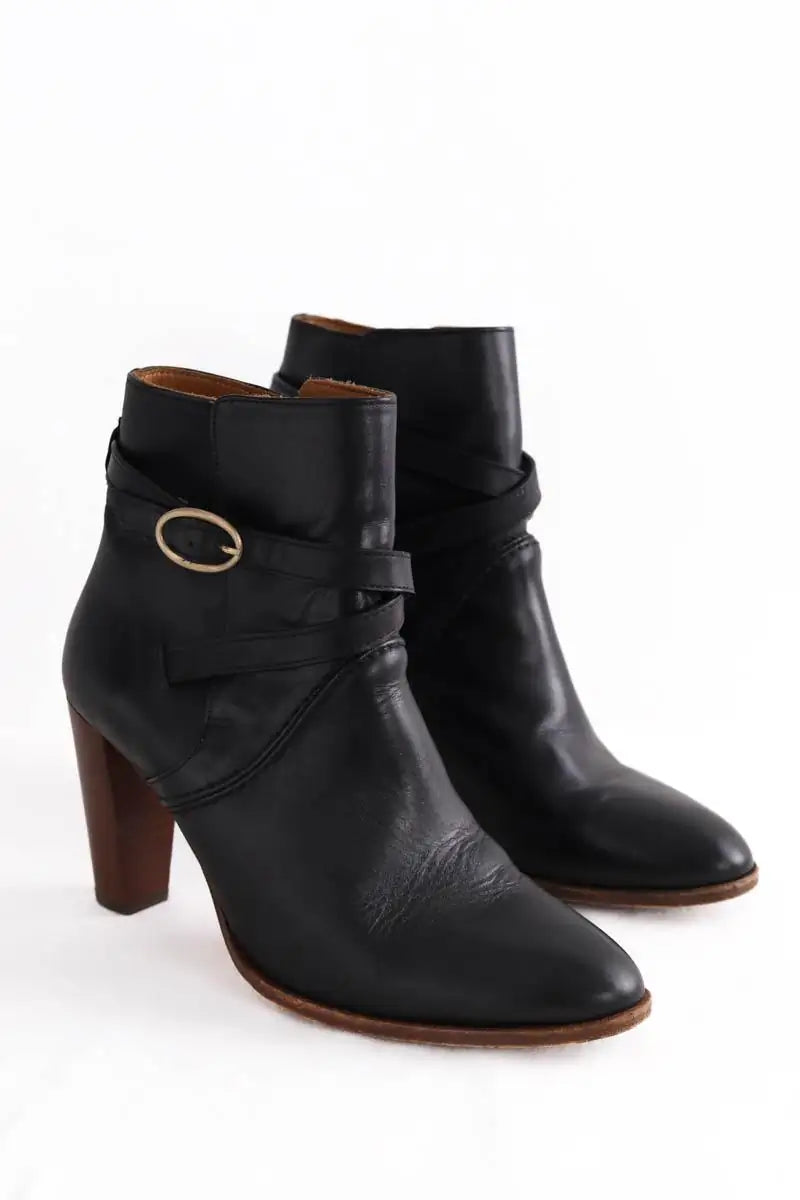 Talons Vanessa Bruno Noir en Cuir