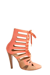 Talons Vanessa Bruno Orange en Cuir, taille 39 - Seconde Main