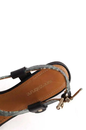 Talons Vanessa Bruno Vert en Cuir
