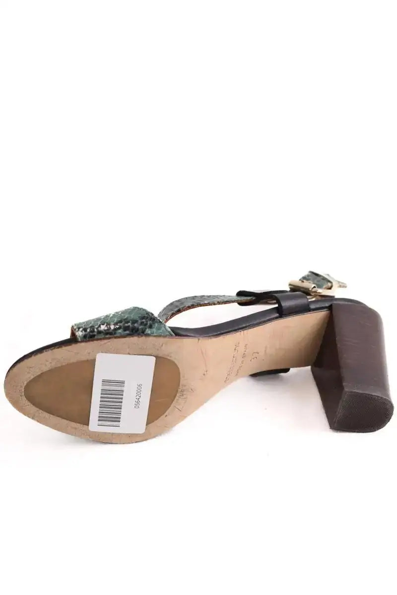 Talons Vanessa Bruno Vert en Cuir