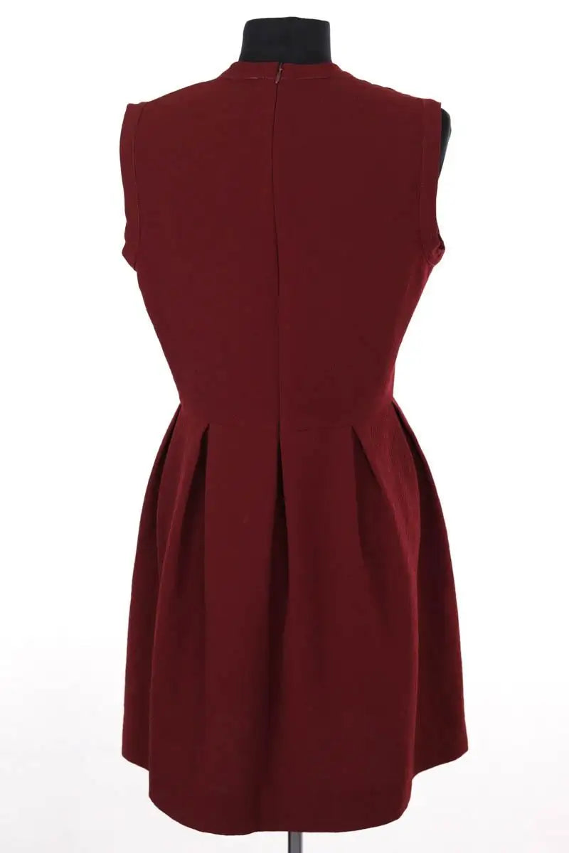 Robe Sandro Bordeaux en Synthétique
