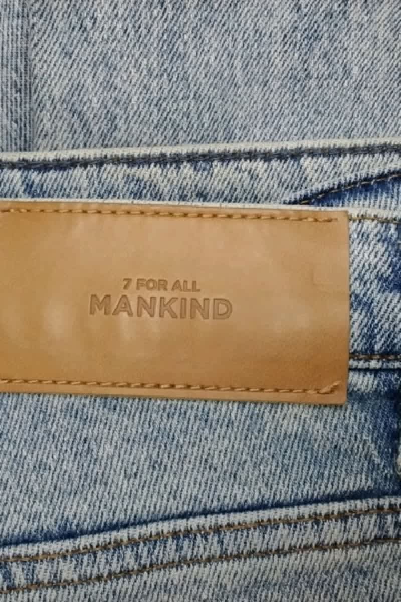 Jean droit 7 For All Mankind  Bleu