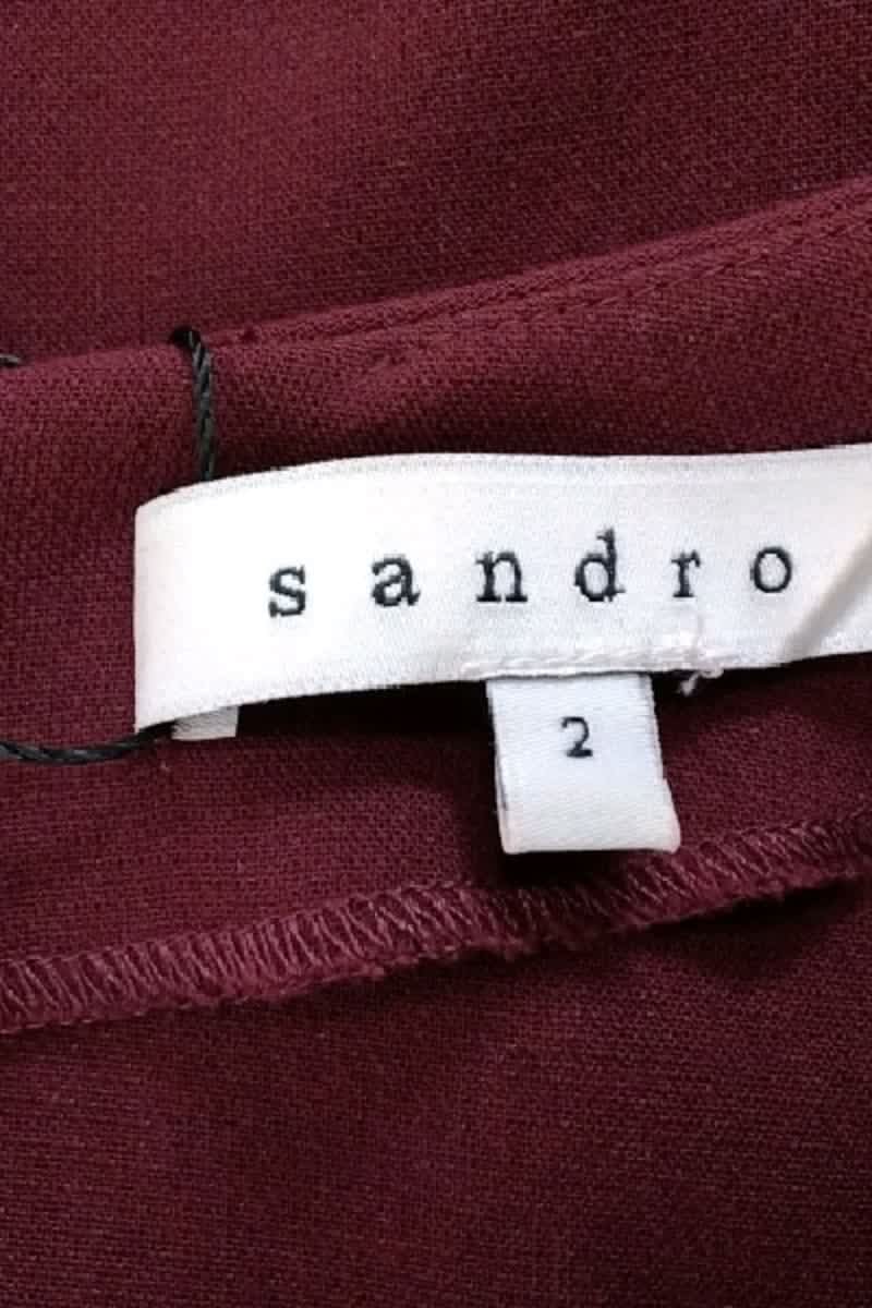 Robe Sandro  Bordeaux