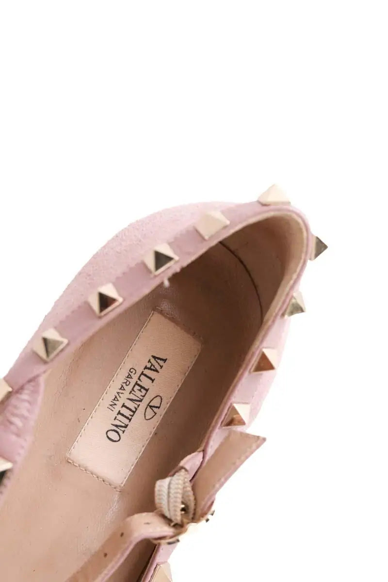 Ballerines Valentino Rose en Daim