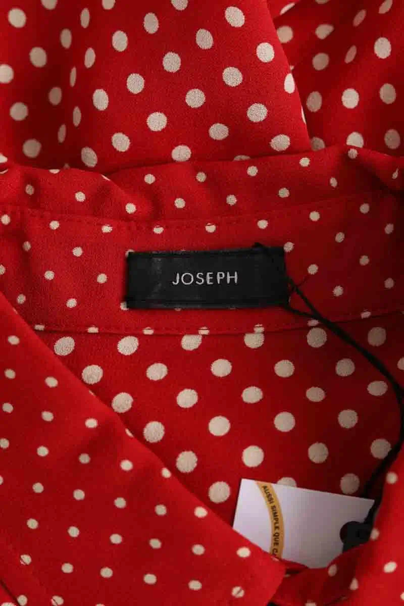 Chemise Joseph Rouge en Soie