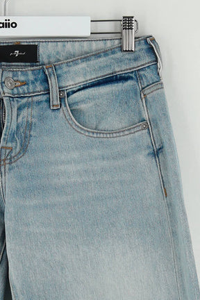 Jean large 7 For All Mankind  Bleu