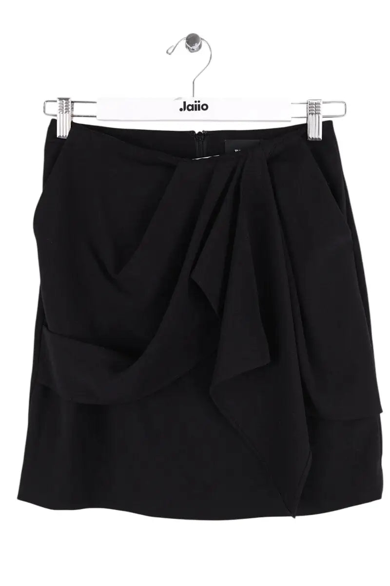 Jupe The Kooples Noir en Synthétique, taille S - Seconde Main