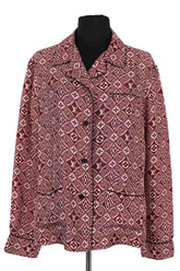 Chemise Louis Vuitton Bordeaux en Soie, taille L - Seconde Main