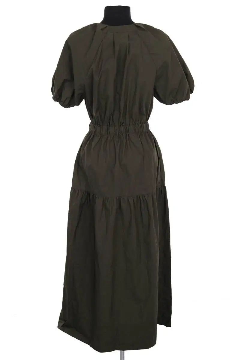 Robe Gerard Darel Kaki en Coton