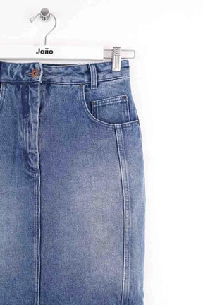 Mini jupe Claudie Pierlot Bleu en Coton