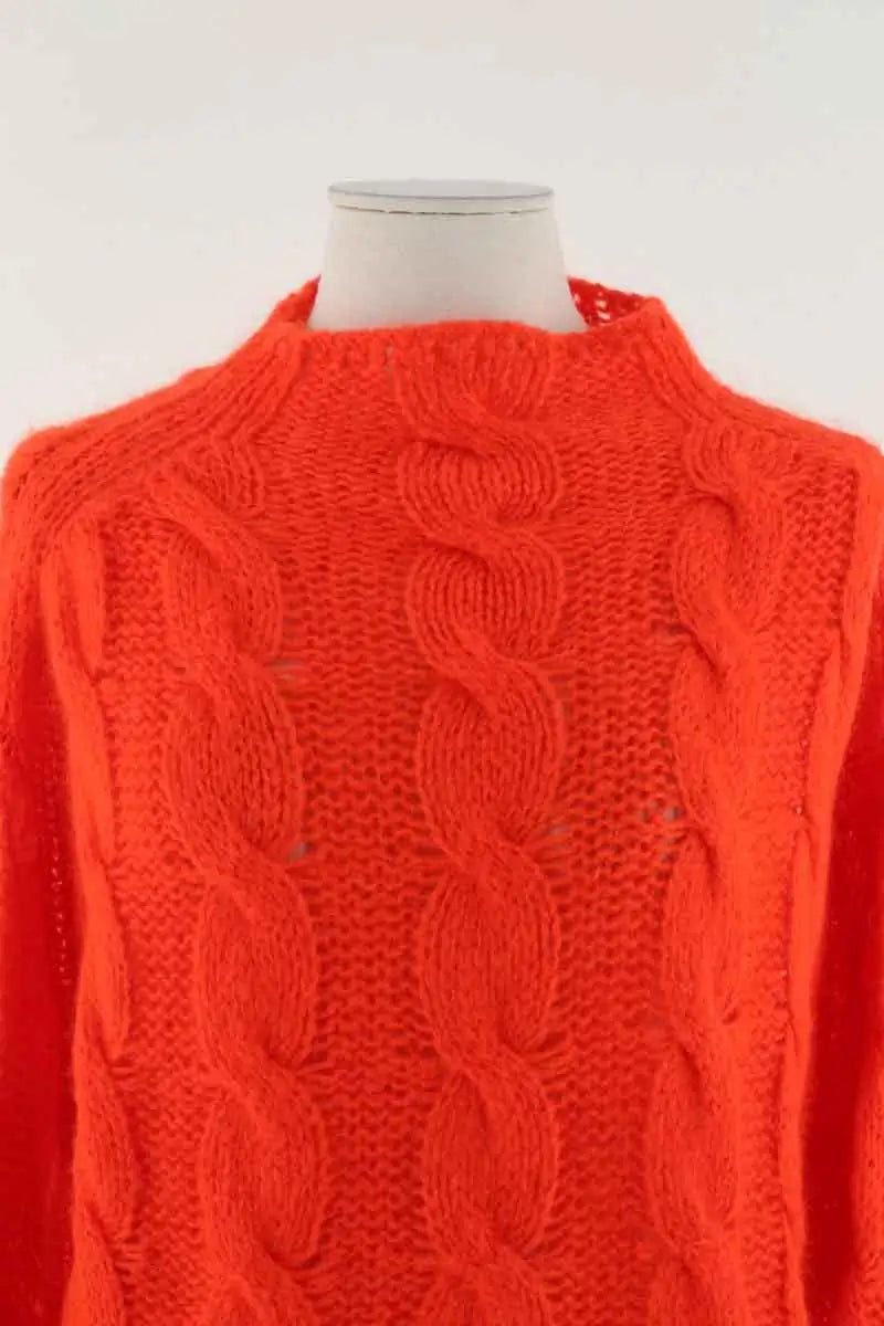 Pull Roseanna Orange en Synthétique