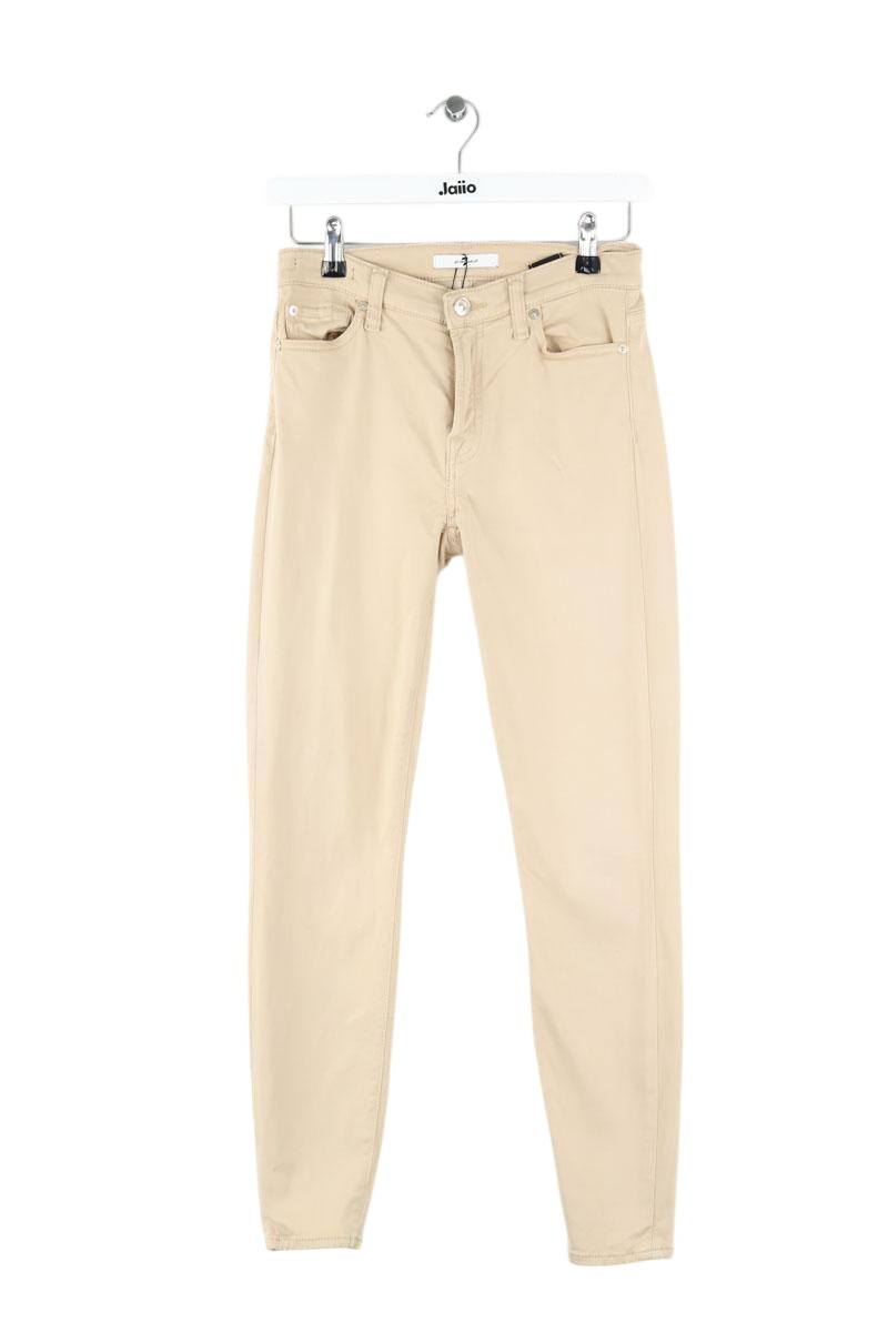 Pantalon droit 7 For All Mankind  Beige
