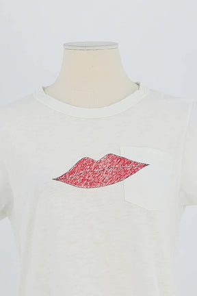 T-shirt Bone  Blanc
