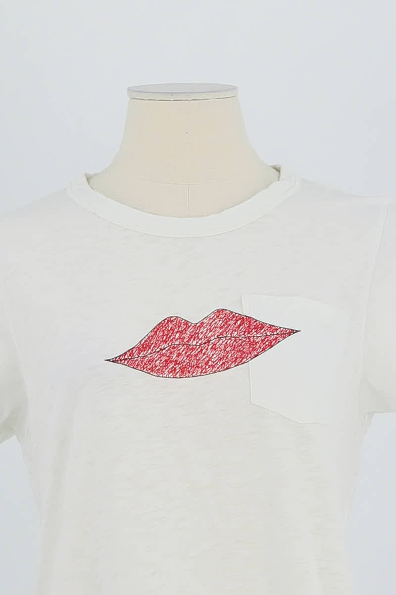 T-shirt Bone  Blanc