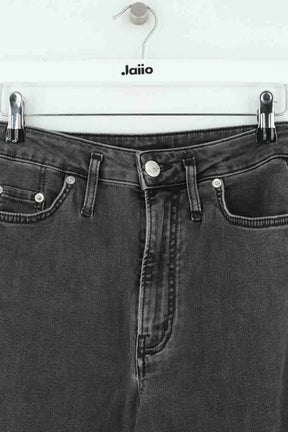 Jean large Maje Noir en Coton