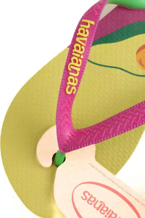 Tongs Havaianas Jaune en Plastique