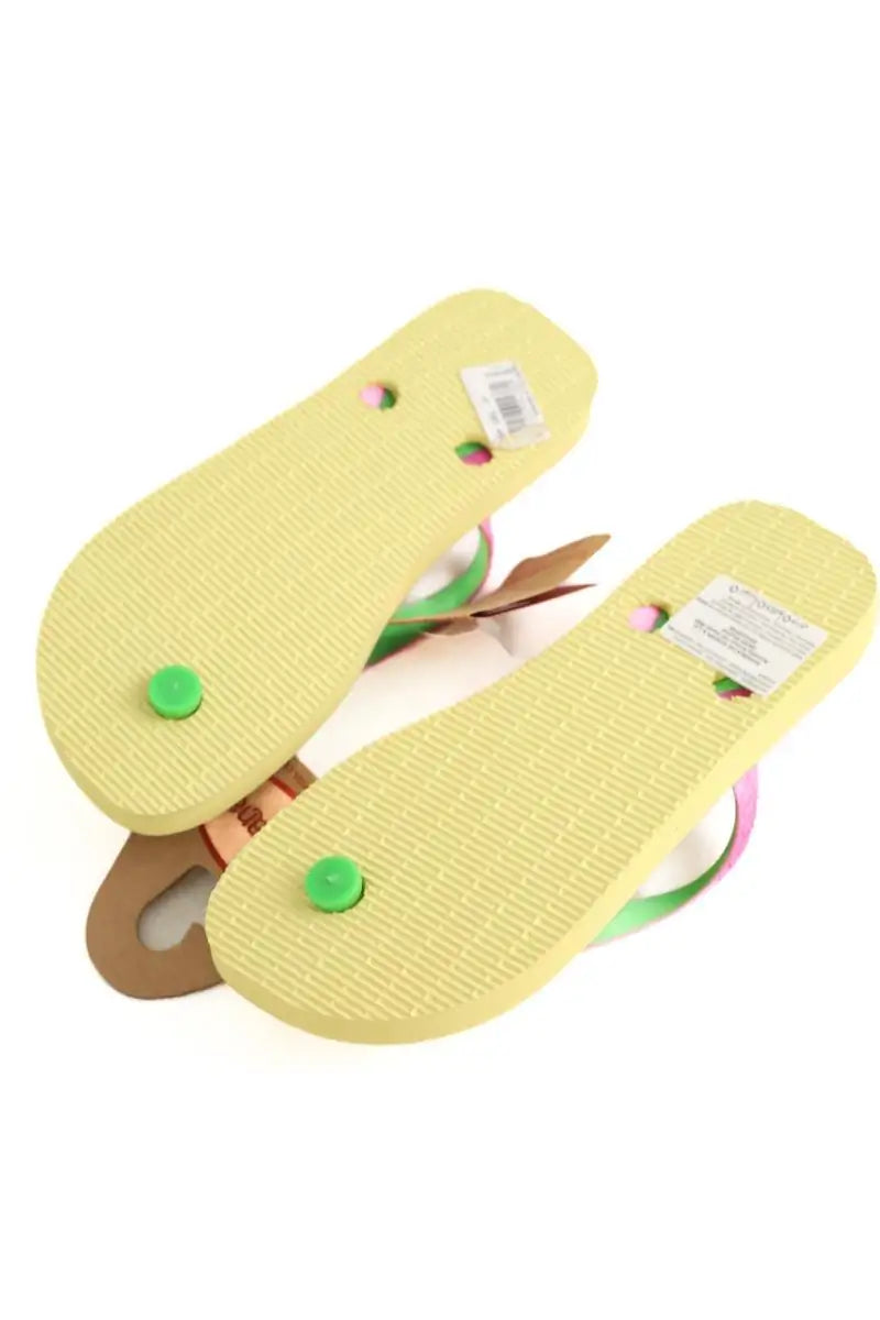 Tongs Havaianas Jaune en Plastique