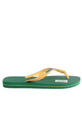 Tongs Havaianas Vert en Plastique, taille 37 - Seconde Main