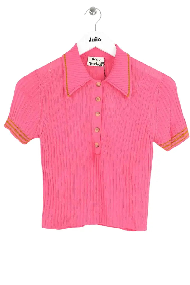Top Acne Studios Rose en Viscose, taille S - Seconde Main
