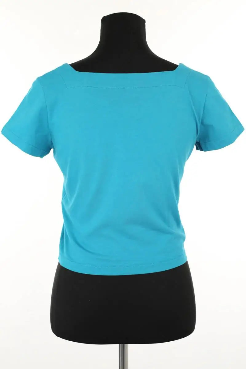 Top Agnès B. Bleu en Coton