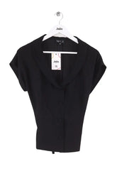 Top Agnès B. Noir en Synthétique, taille XL - Seconde Main