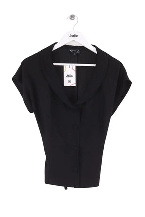 Top Agnès B. Noir en Synthétique, taille XL - Seconde Main