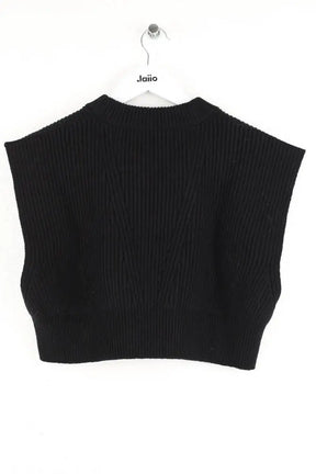 Top Alaïa Noir en Laine