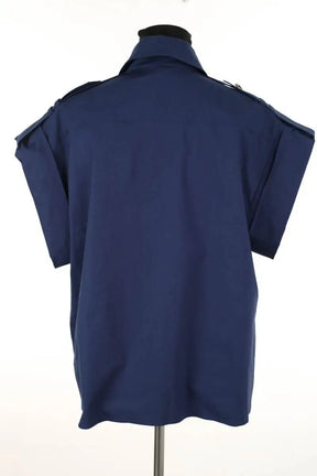 Top Alberta Ferretti Bleu en Coton