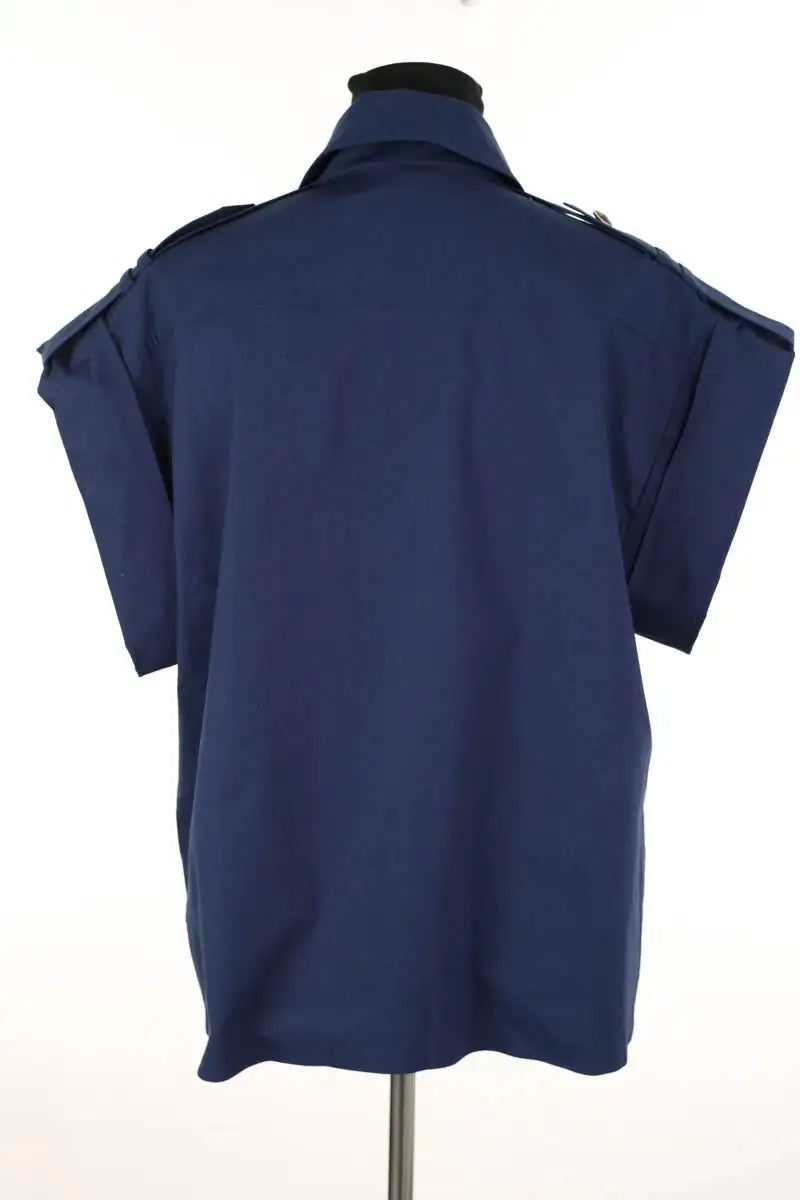 Top Alberta Ferretti Bleu en Coton