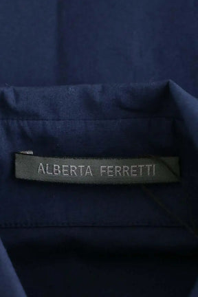 Top Alberta Ferretti Bleu en Coton