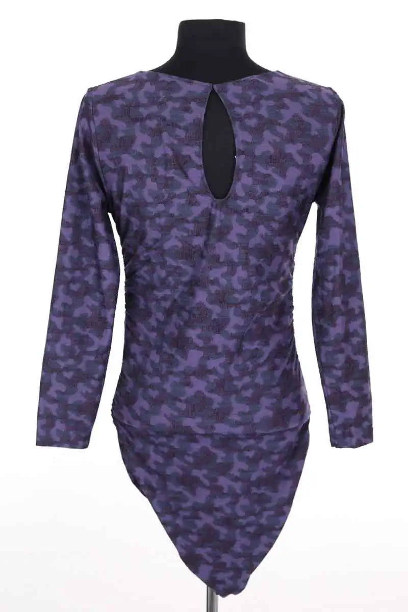 Top Albertine Violet en Synthétique