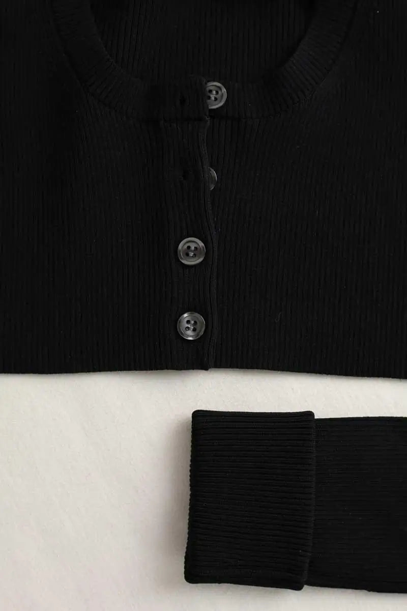 Top Alexander Wang Noir en Polyester